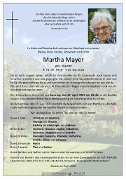 Martha Mayer